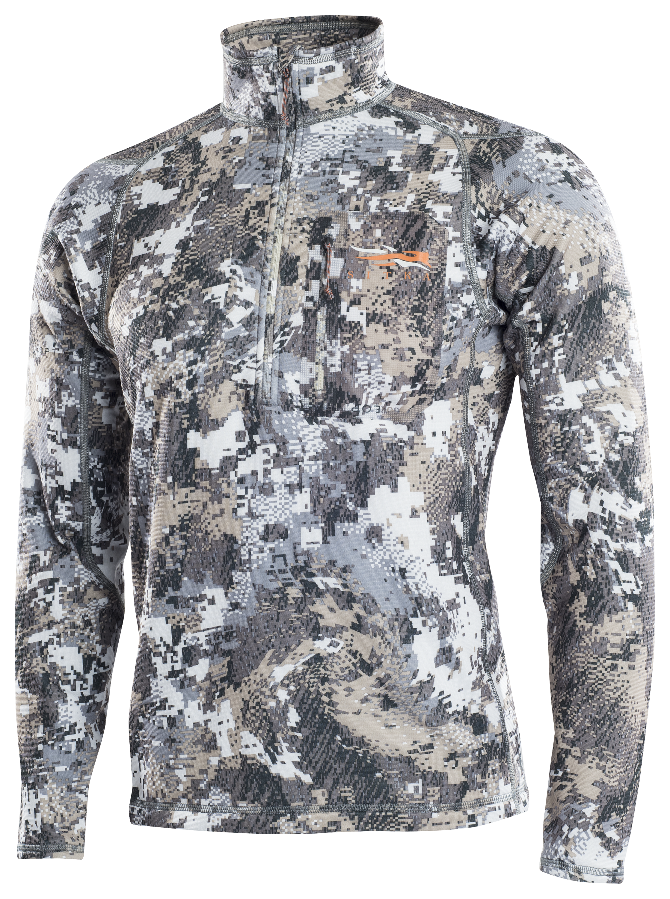 Sitka GORE OPTIFADE Elevated II Series Core Midweight Zip-T for Men ...
